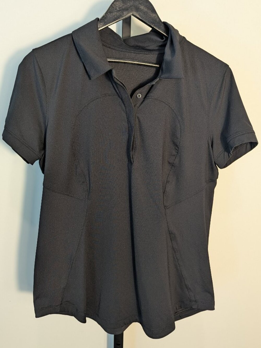 Lululemon Quick-Dry Short Sleeve Polo Shirt | Golf Tennis Pickleball | Sz M